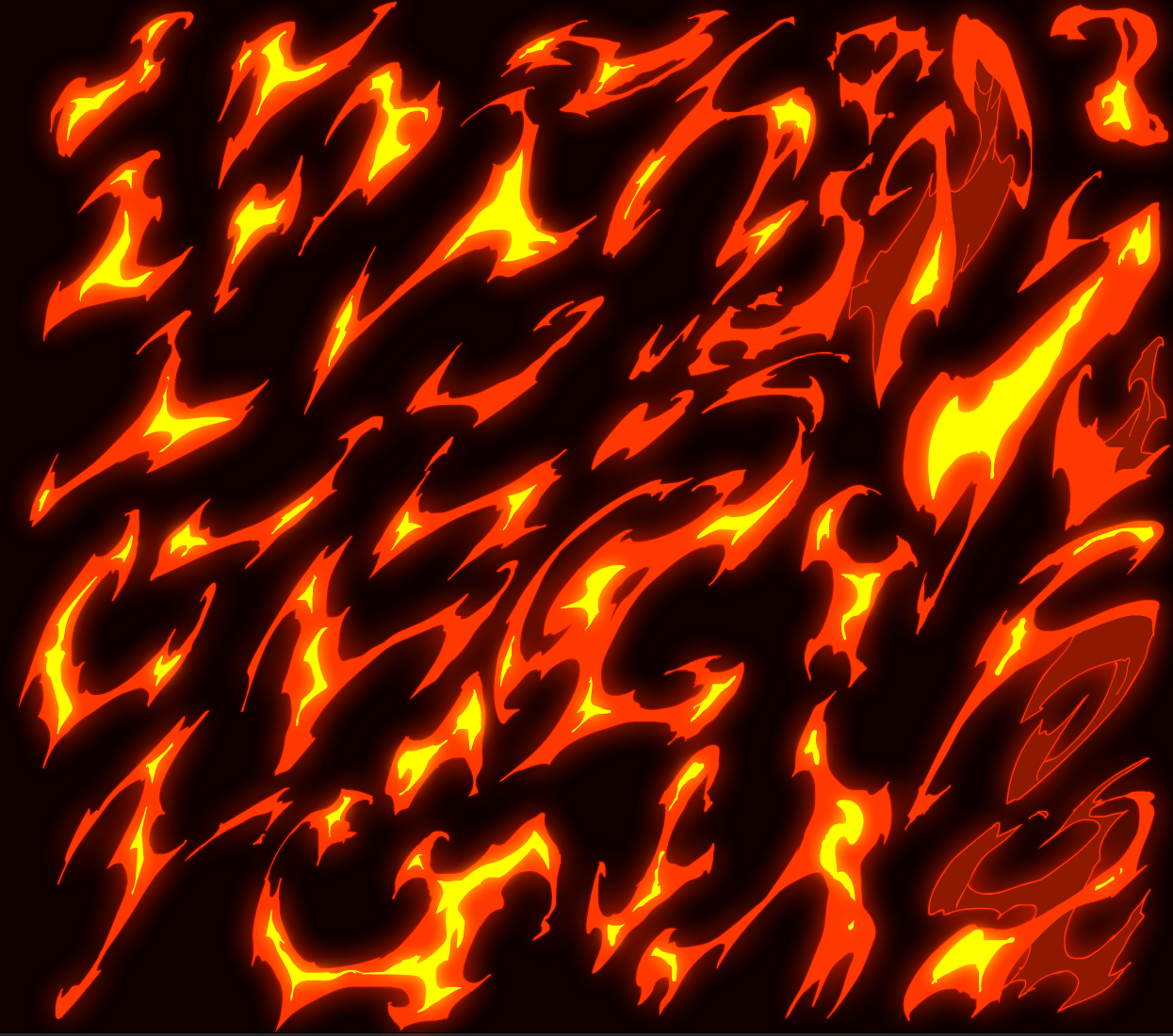 红色的火焰手绘插画图片-图行天下素材网