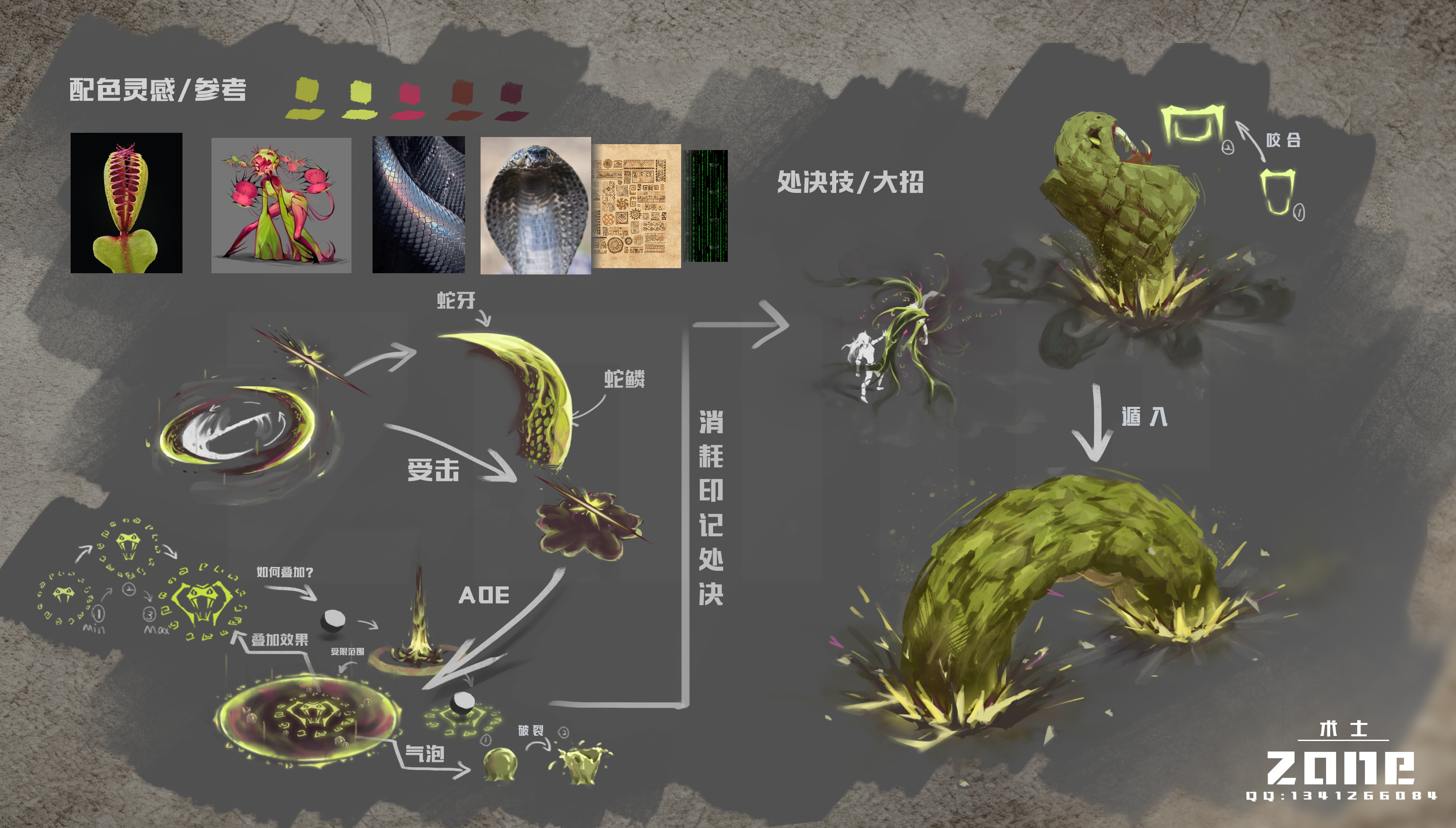 术士 - 设计稿+特效 [旧改]-游戏特效原创作品-Magesbox